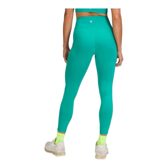Lululemon Invigorate High-Rise Tight 25"-- Maldives Green - Picture 2 of 8